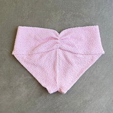 Load image into Gallery viewer, Rose Spritz Beehive Textured Melissa Bikini Bottom