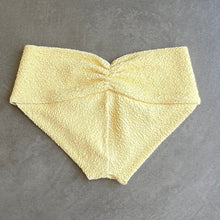 Load image into Gallery viewer, Lemoncello Beehive Textured Melissa Bikini Bottom