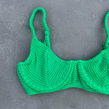 Load image into Gallery viewer, Irish Martini Textured Valerie Bikini Top