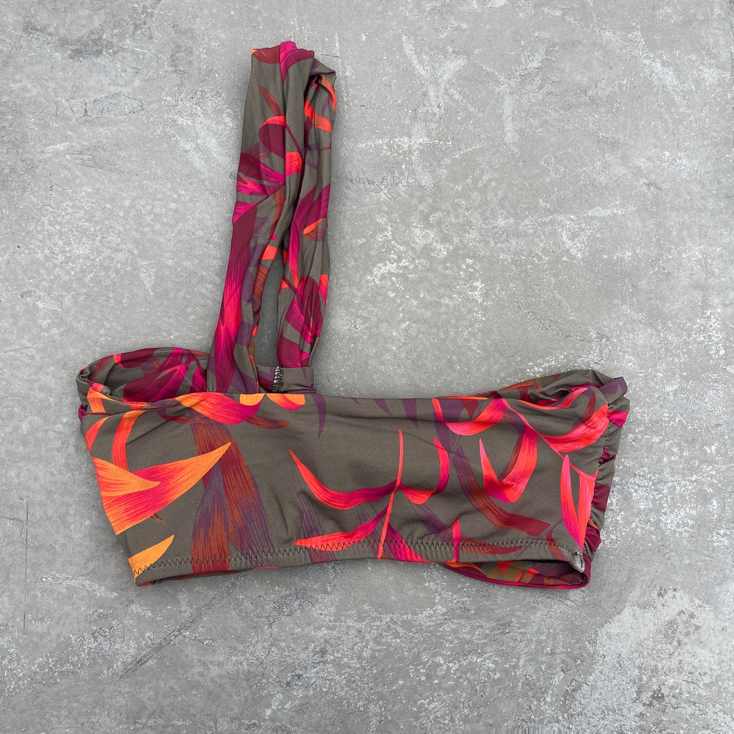 Neon Jungle Greek Bikini Top