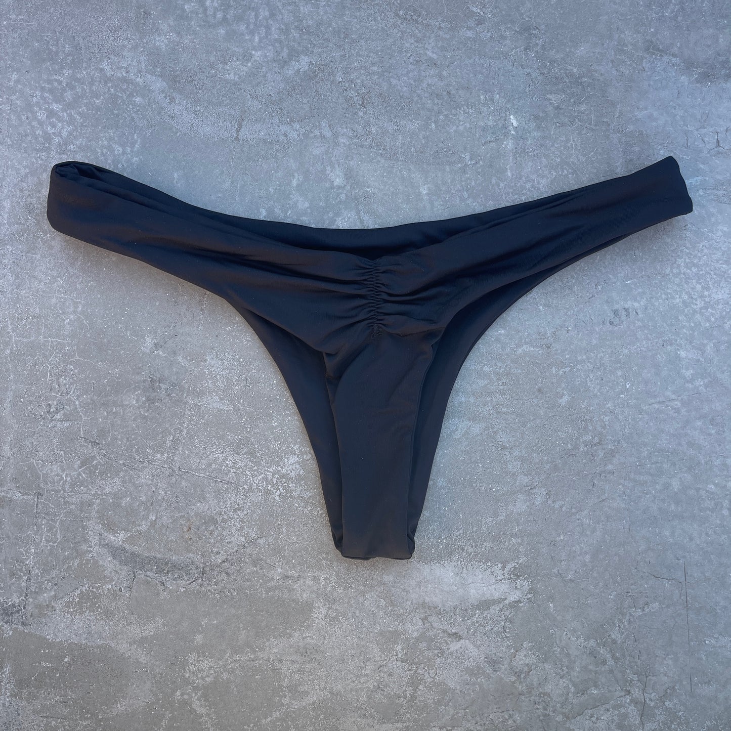 Light Black Kiki Bikini Bottom
