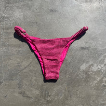 Load image into Gallery viewer, Lychee Martini Textured Tanga Bikini Bottom