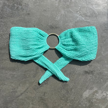 Load image into Gallery viewer, Atlantis Goddess Textured Strapless Bikini Top