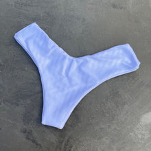 Load image into Gallery viewer, White Striped Hang Glider Bikini Bottom