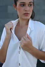 Load image into Gallery viewer, White Beach Shirt
