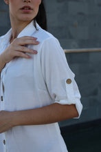 Load image into Gallery viewer, White Beach Shirt