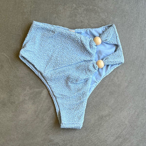 Blue Martini Beehive Textured Vera Bikini Bottom