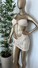 Load image into Gallery viewer, Offwhite Mini Macrame Skirt
