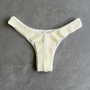 Buttercream Beehive Textured Bia Bikini Bottom