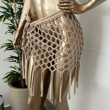 Load image into Gallery viewer, Talamanca Macrame Wrap Pareo
