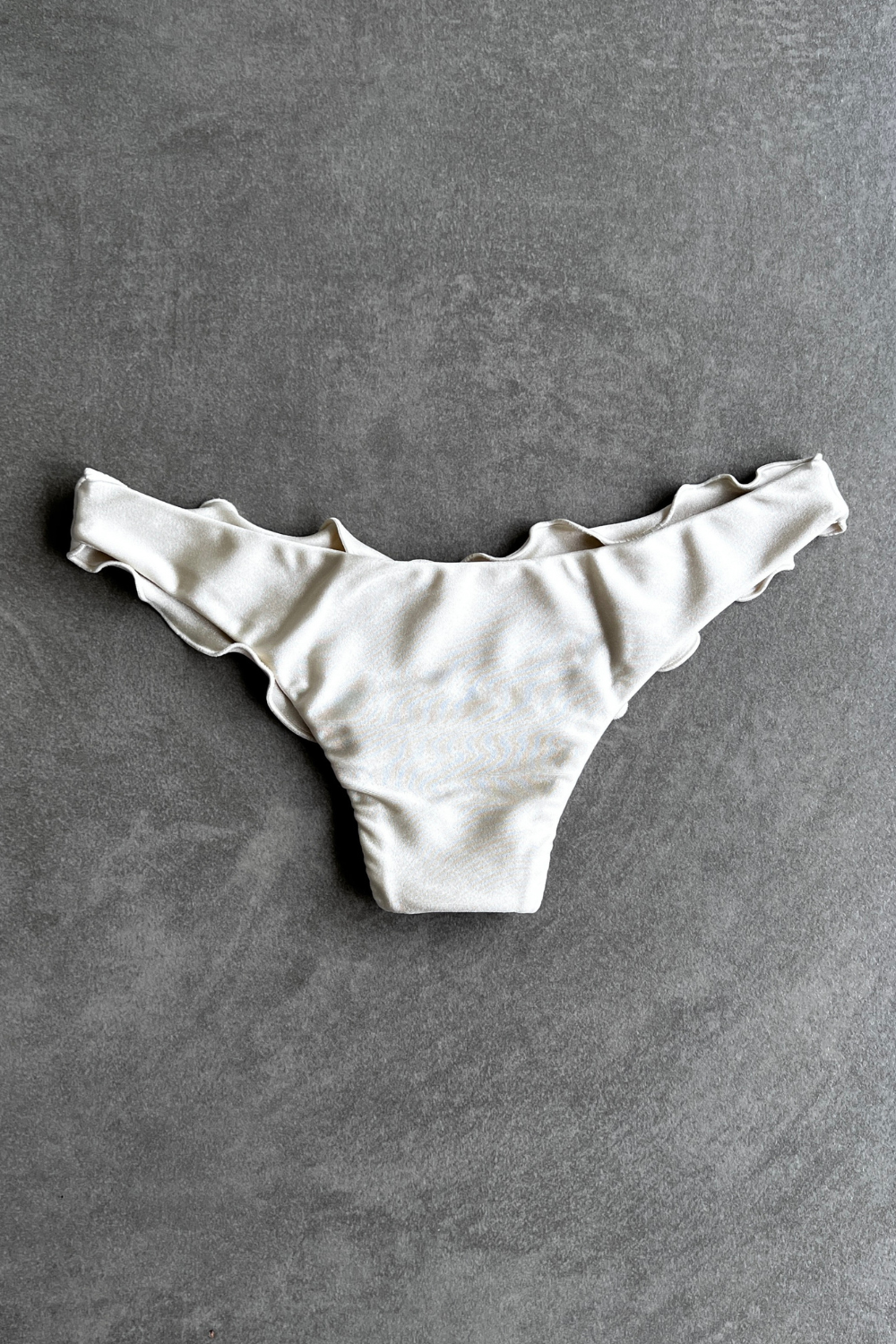 Ivory Lili Ripple Bikini Bottom
