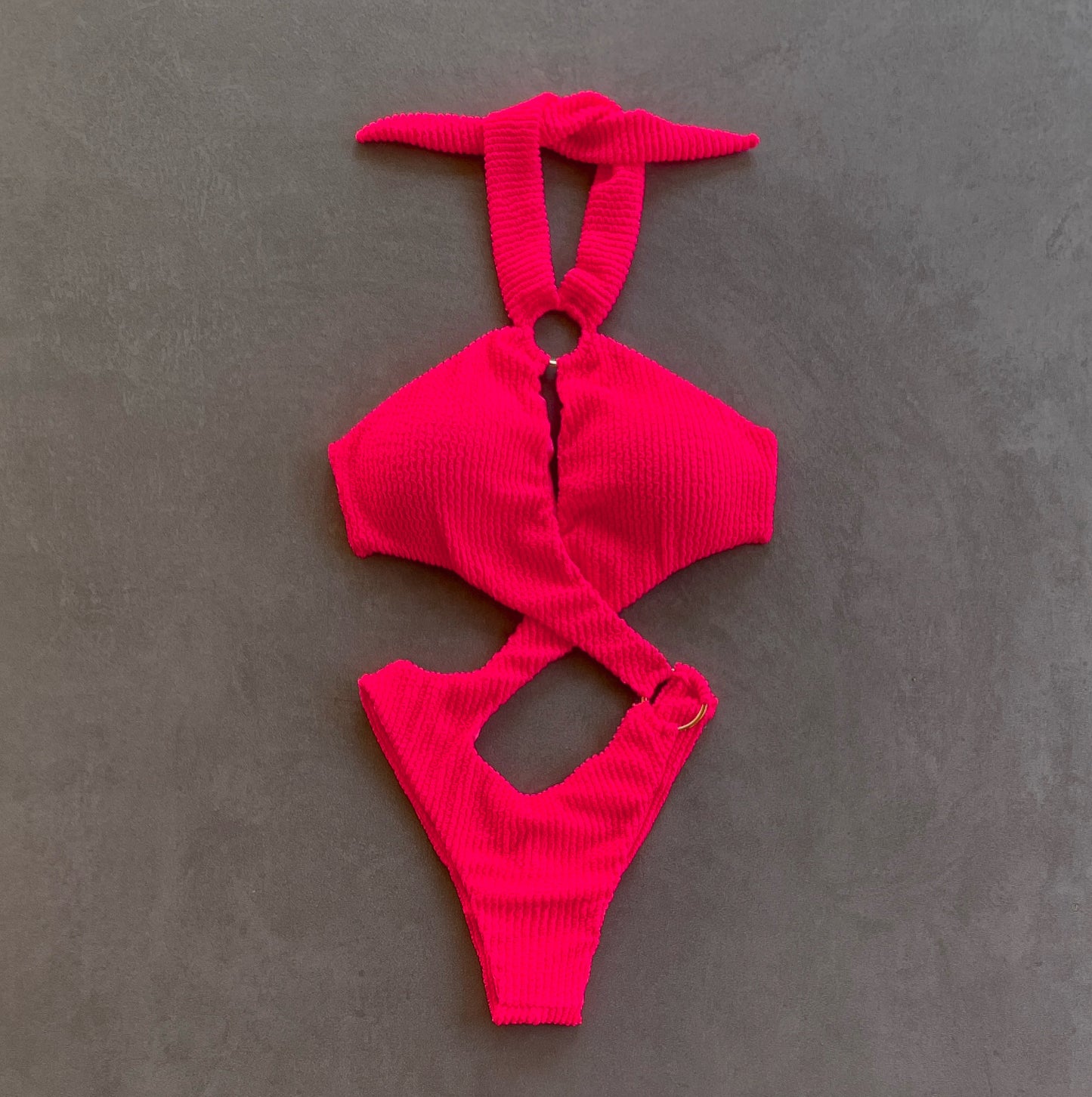 Electra Textured Julia One Piece Swimwear