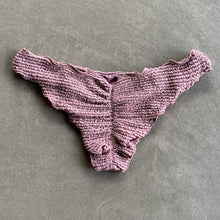 Load image into Gallery viewer, Lavender Mist Textured Lili Ripple Bikini Bottom
