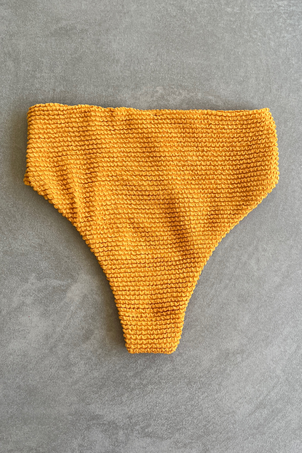 Apricot Textured Vera Bikini Bottom