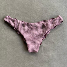 Load image into Gallery viewer, Lavender Mist Textured Lili Ripple Bikini Bottom
