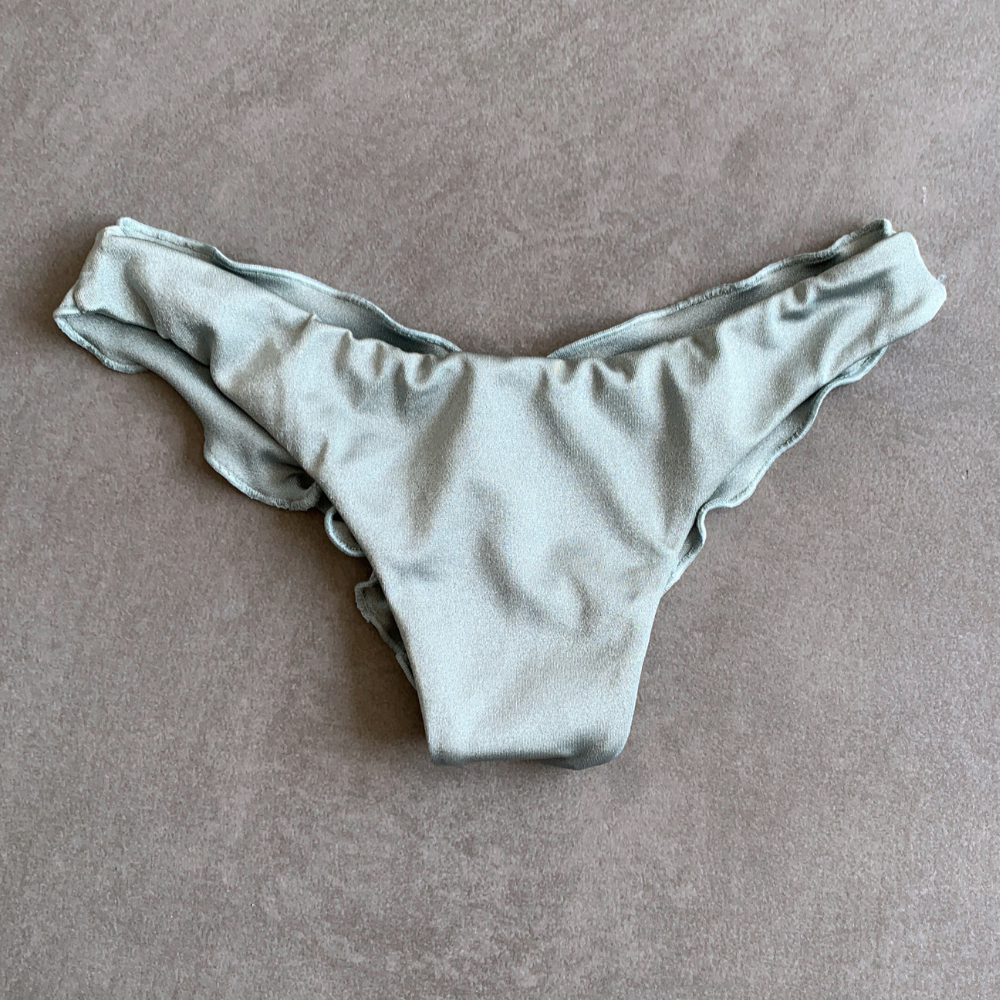 Silver Blue Lili Ripple Bikini Bottom