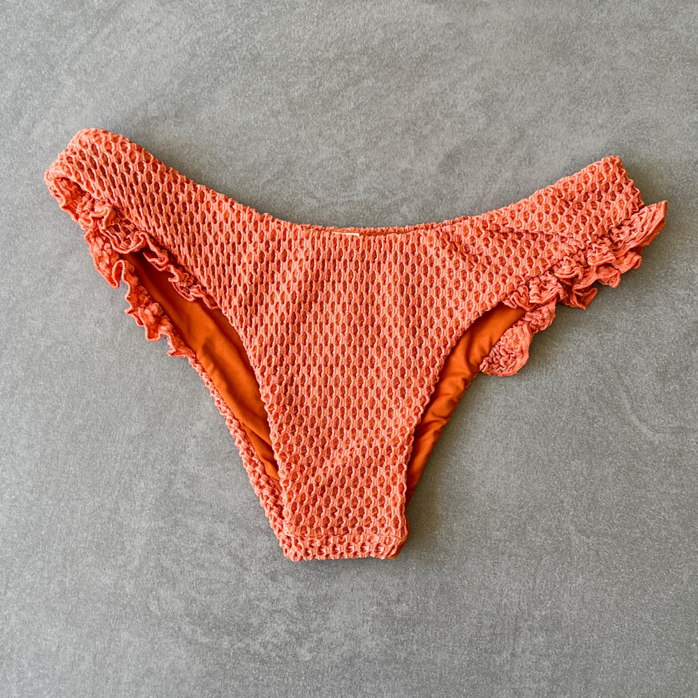 Toasted Peaches Honeycomb Yasmin Bikini Bottom