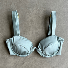 Load image into Gallery viewer, Ice Blue Maya Bikini Top
