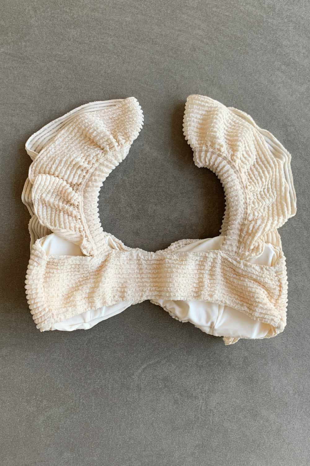 Pearl Textured Camille Bikini Top