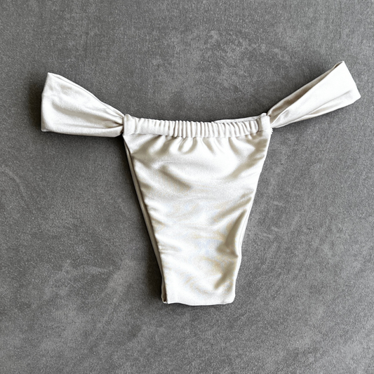 Ivory Curtain Bikini Bottom