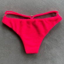 Load image into Gallery viewer, Electra Red Textured Lau Bikini Bottom
