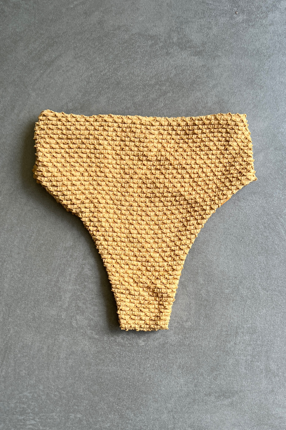 Golden Siren Mermaid Weave Textured Vera Bikini Bottom