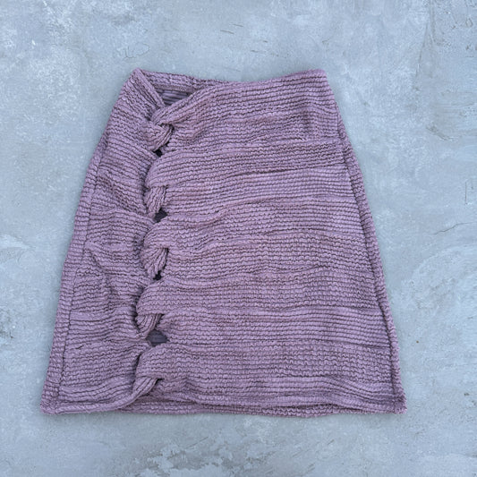 Lavender Mist Textured Hooked On You Skirt