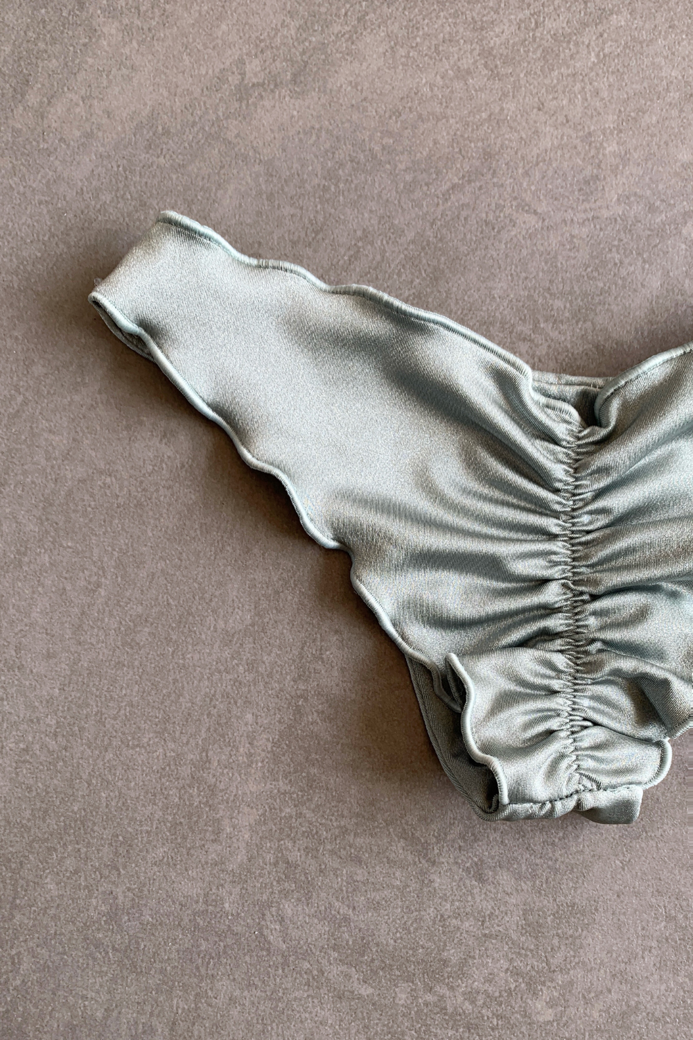 Silver Blue Lili Ripple Bikini Bottom