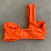 Load image into Gallery viewer, Carrot Orange Greek Bikini Top
