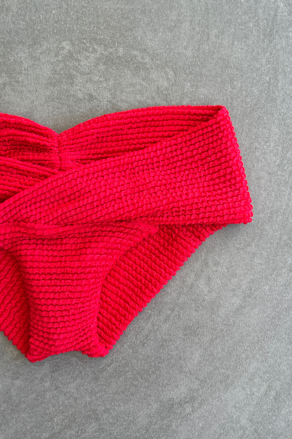 Mexican Chili Textured Melissa Bikini Bottom