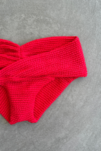 Mexican Chili Textured Melissa Bikini Bottom