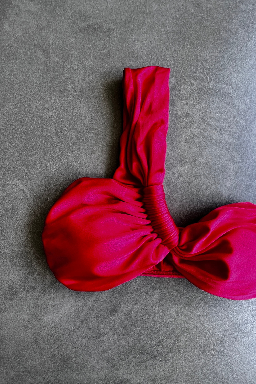 Scarlet Red Greek Bikini Top