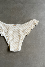 Load image into Gallery viewer, Sparkling Snow Mermaid Weave Textured Yasmin Bikini Bottom
