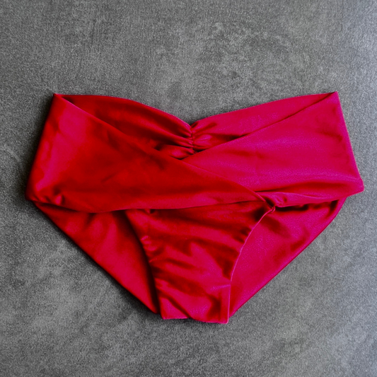 Scarlet Red Melissa Bikini Bottom