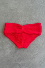 Mexican Chili Textured Melissa Bikini Bottom