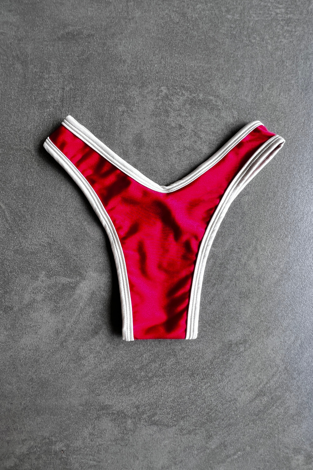 Scarlet Red Tati Bikini Bottom