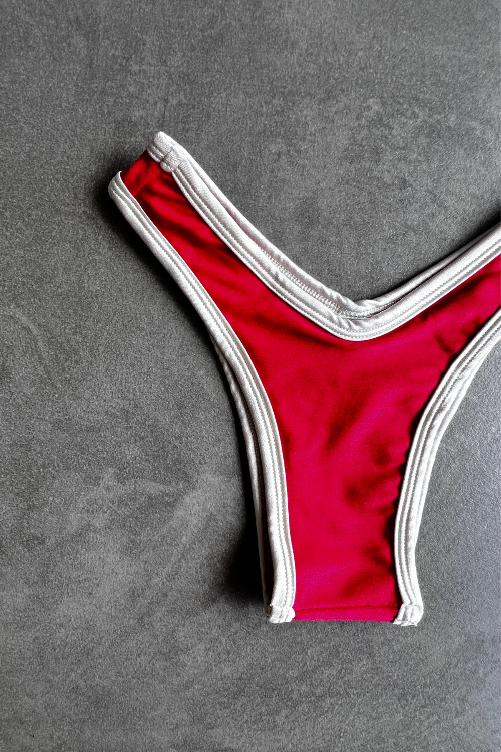 Scarlet Red Tati Bikini Bottom