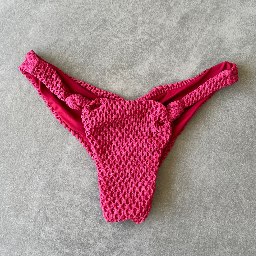 Berry Tan Lines Honeycomb Lexi Bikini Bottom