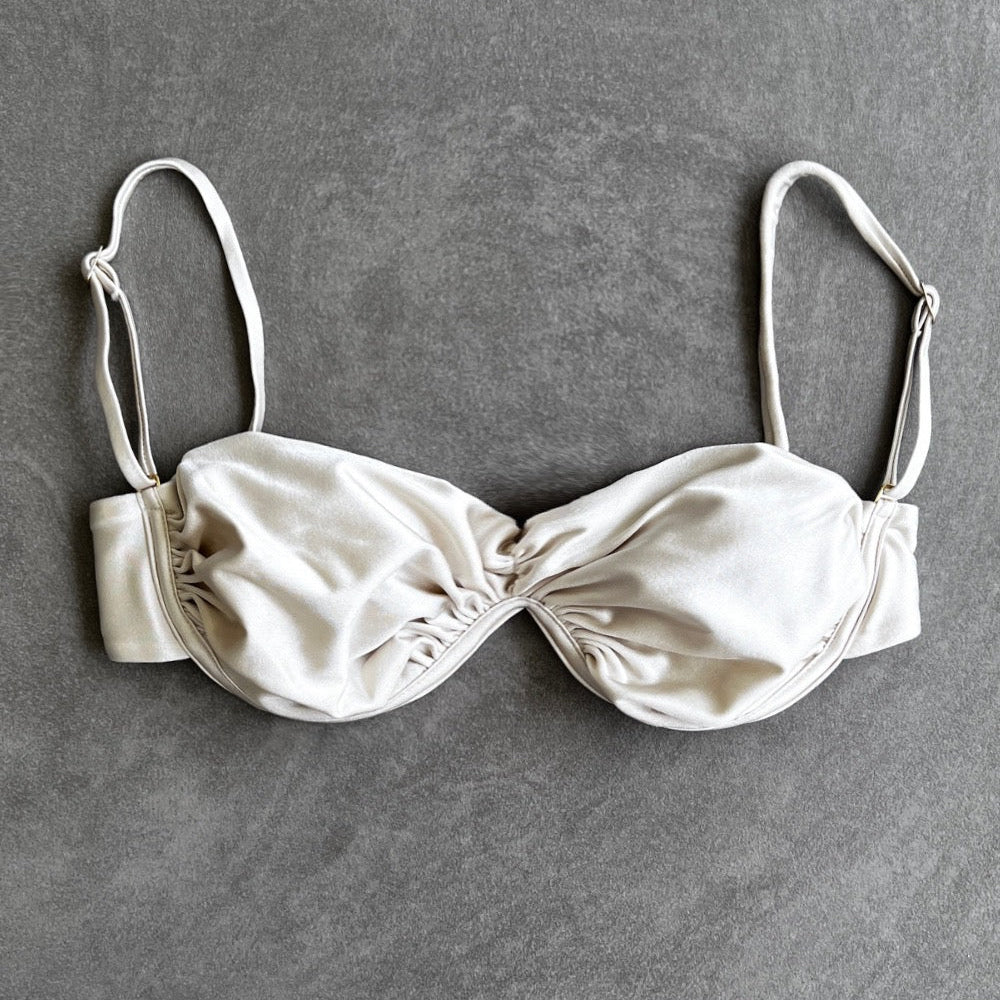 Ivory Haven Bikini Top