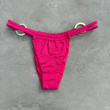Load image into Gallery viewer, Seashore Textured Pink Riot Kayla Bikini Bottom
