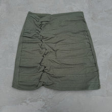 Load image into Gallery viewer, Seashore Textured Fern Green Hooked On You Skirt
