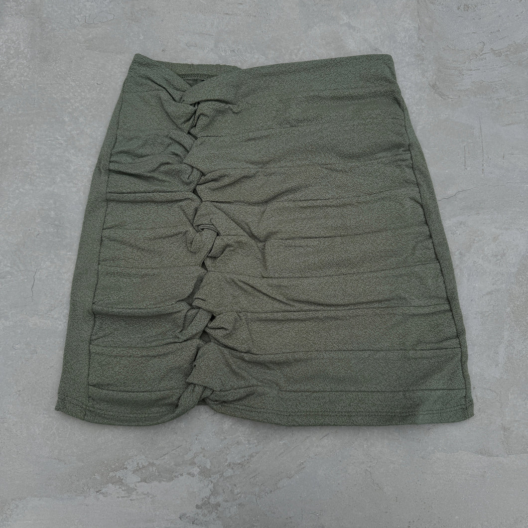 Seashore Textured Fern Green Hooked On You Skirt