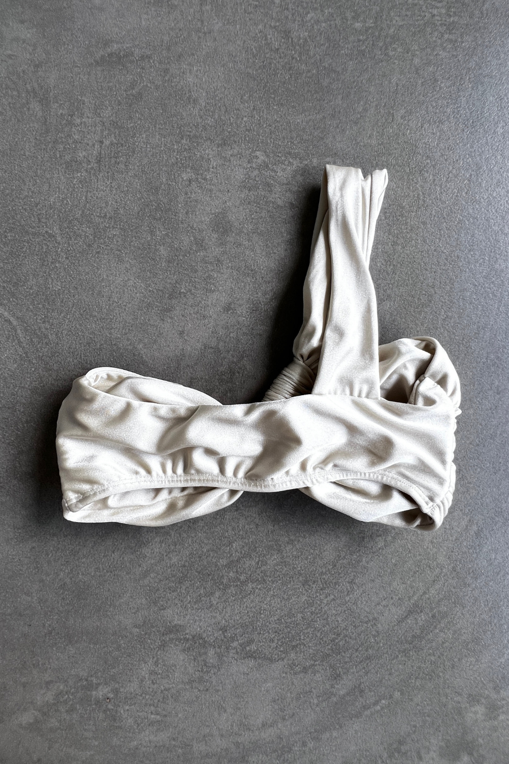 Ivory Greek Bikini Top