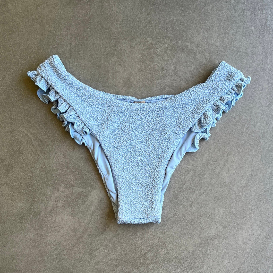 Blue Martini Beehive Textured Yasmin Bikini Bottom