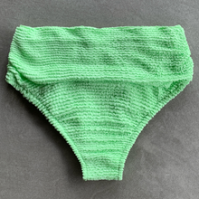 Load image into Gallery viewer, Minty Haze Textured Marisa Bikini Bottom
