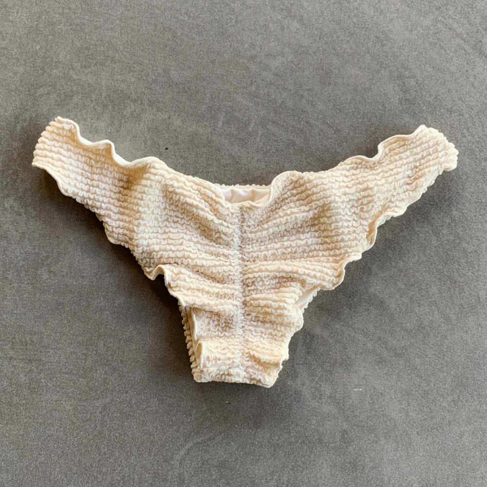 Pearl Textured Lili Ripple Bikini Bottom