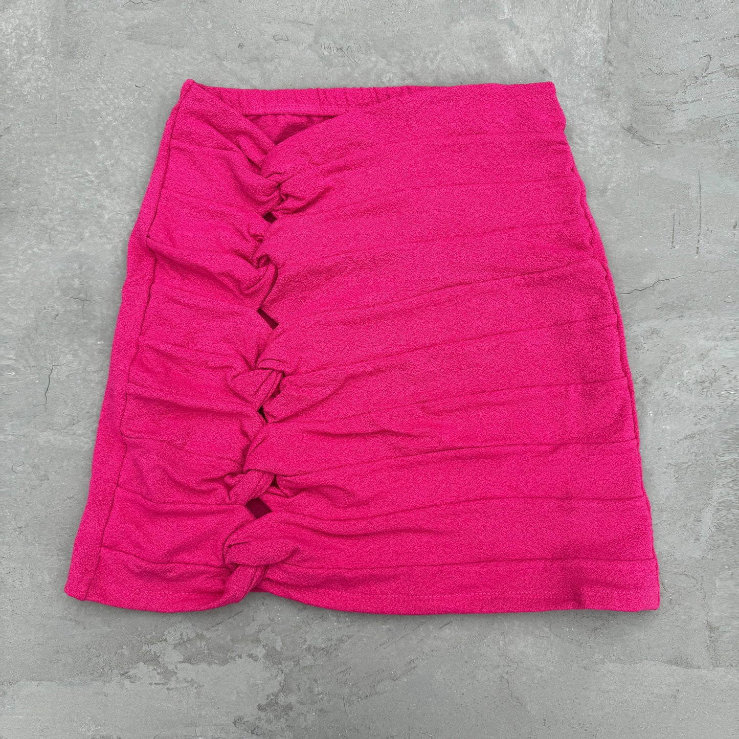 Seashore Textured Pink Riot Hooked On You Skirt
