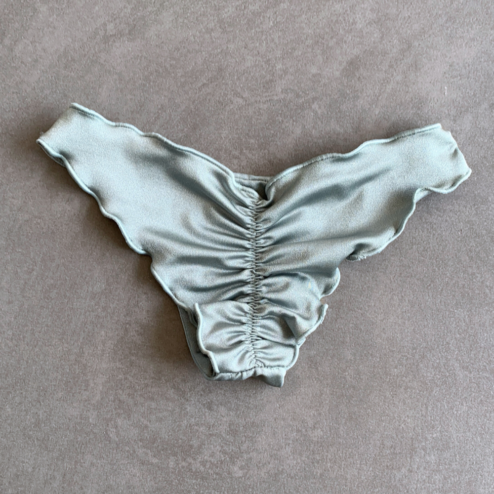 Silver Blue Lili Ripple Bikini Bottom