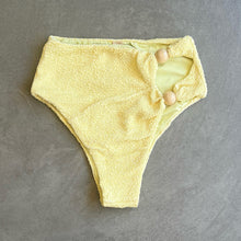 Load image into Gallery viewer, Lemoncello Beehive Textured Vera Bikini Bottom
