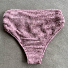 Load image into Gallery viewer, Lavender Mist Textured Marisa Bikini Bottom
